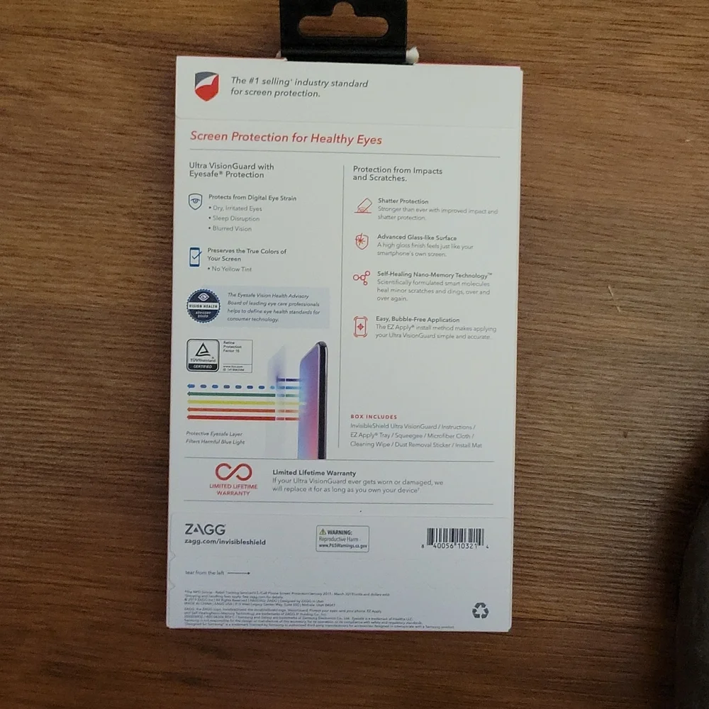 INVISIBLE SHIELD Ultra Visionguard foe Samsung Galaxy Note 10+ protect New…